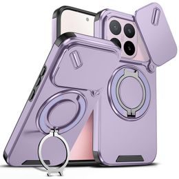Camslide Stand obal, Xiaomi 17T, fialový