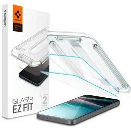 Spigen Glass.TR EZFit z aplikatorem, 2 sztuki, Szkło hartowane, Samsung Galaxy A36 5G