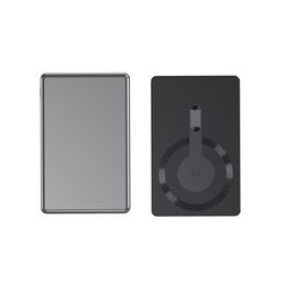 Alumínium Ultrathin Magsafe vezeték nélküli powerbank, 5000mAh, 22.5W, QC, ezüst színű