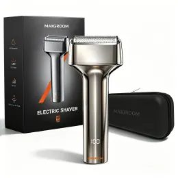 MAXGROOM WF-2037D ξυριστική μηχανή με λεπίδες IPX7, ασημί