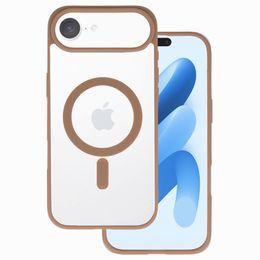 Acrylic Color Magsafe калъф, iPhone 17 Air, кафяв