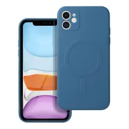 Obal Silicone Mag Cover, iPhone 11, modrý