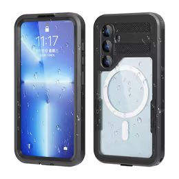 Etui ShellBox IP68, Samsung Galaxy S24, črno