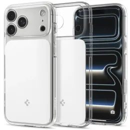 Spigen Ultra Hybrid ”T” Mag s MagSafe, iPhone 17 Pro / 18 Pro, bílý