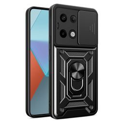 Techsuit CamShield, Xiaomi Redmi Note 13 Pro 5G / Poco X6, črn