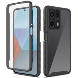 Techsuit Defense360 Pro + Zaštitna folija, Xiaomi Redmi Note 13 Pro 5G / Poco X6, crna