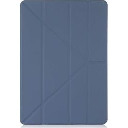 Pipetto Origami Hülle, Apple iPad Pro 11 2018 / 2020 / 2021 / 2022, iPad Air 4 10.9 2020 / Air 5 10.9 2022 / Air 11 2024, blau