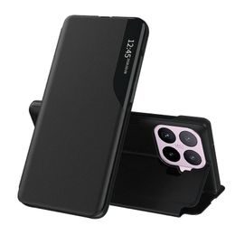 Eco Leather View maska, Xiaomi 17T, crna