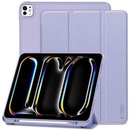 Pouzdro Tech-Protect SC Pen pro Apple iPad Pro 13 7 / 2024, fialové