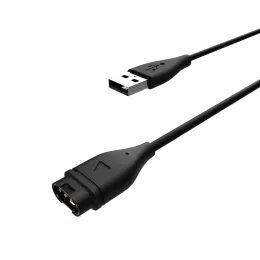 FIXED USB-A töltőkábel Garmin Fenix 5/6/7/7X/8, Epix, Venu 2/3/3S, Vívoactive 3/4/5 okosórákhoz, fekete