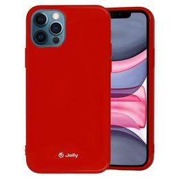 Jelly case iPhone 14 Plus, červený