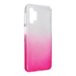Ovitek Forcell Shining, Samsung Galaxy A32 4G (LTE), srebrno rožnat