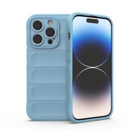 Magic Shield Θήκη, iPhone 14 Pro, Ανοιχτό Μπλε