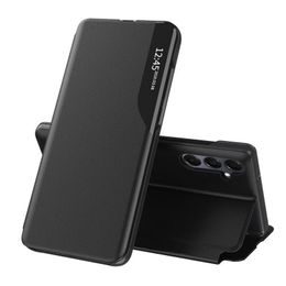 Eco Leather View Case, Samsung Galaxy A16, schwarz