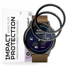 Techsuit Nano Flex, Garmin Venu 4 45mm, 2 pezzi, nero