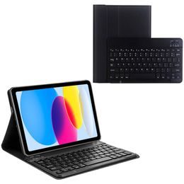 Bluetooth billentyűzetet tartalmazó tok Apple iPad 10.9 2022 - BTIP22, fekete