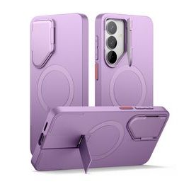 Suritch MagSafe Kickstand Camprotector obal Samsung Galaxy S26, fialový