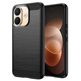 Carbon obal, Xiaomi Redmi Note 17 Pro 5G, černý