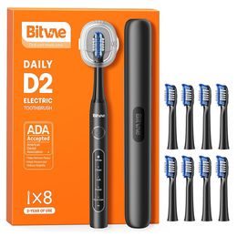 Bitvae Električna zobna ščetka Daily (D2), črna