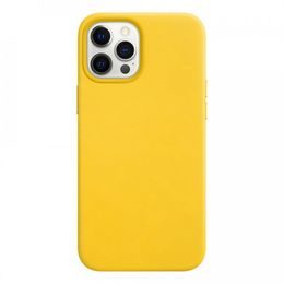 ECO Leather, iPhone 12 Mini, žltý