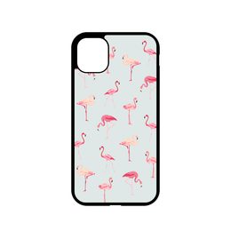 Etui Momanio, iPhone 11 Pro, flamingi