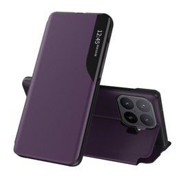 Eco Leather View maska, Xiaomi 17T Pro, ljubičasta