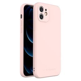 Wozinsky Color Case obal, iPhone 12, růžový