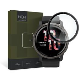 Hofi Hybrid Pro+ Displayschutz aus gehärtetem Glas, Garmin Venu 2, schwarz