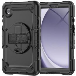 JP Solid360 Θήκη tablet, Samsung Tab A9 8.7" X110 / X115, μαύρο