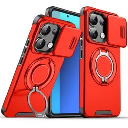 Camslide Stand Hülle, Xiaomi Redmi Note 13 Pro 4G, Rot