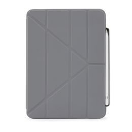 Pipetto Origami Pencil Hülle, Apple iPad 10.9 2022 / iPad 11 2025, grau