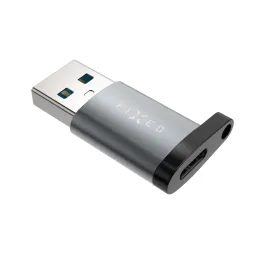 Alumínium FIXED Link adapter USB-C-ről USB-A-ra, szürke
