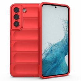 Magic Shield κάλυμμα, Samsung Galaxy S22 5G, κόκκινο