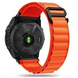 Tech-Protect Nylon PRO szíj, Garmin Fenix 5 / 6 / 6 Pro / 7, narancs