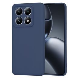 Techsuit SoftFlex tok, Xiaomi 14T Pro, sötétkék