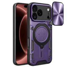 Techsuit CamGuard Pro ümbris iPhone 17 Pro Max / 18 Pro Max – lilla