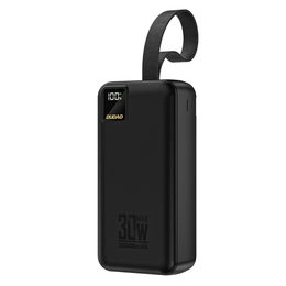 Dudao K8-3 powerbanka 30000mAh 30W – melna
