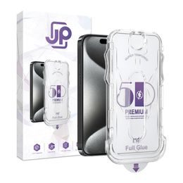 JP DustFree 5D Panzerglas, iPhone 15 Pro Max