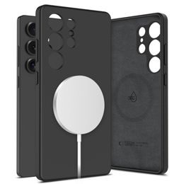 Tech-Protect Liquid Silicone MagSafe, Samsung Galaxy S25 Ultra, μαύρο