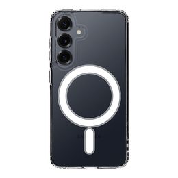 Samsung Galaxy S25 Hoesje - Tactical MagForce - Transparant (Anti-geel) - MagSafe geschikt
