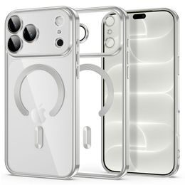 Tech-Protect MagFlex MagSafe ümbris iPhone 17 Pro / 18 Pro – läikiv hõbedane