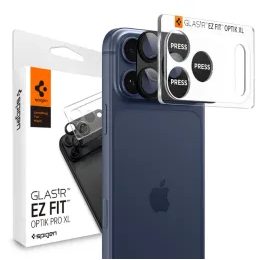 Spigen Optik Pro XL TR EZ Fit προστασία κάμερας, iPhone 17 Pro, μαύρο