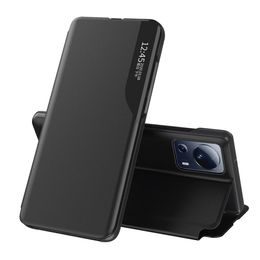 Θήκη Eco Leather View, Xiaomi 13 Lite, μαύρο