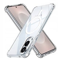 Techsuit Shockproof MagSafe διάφανη θήκη, Samsung Galaxy S25 Edge