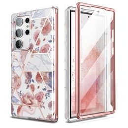 Tech-Protect Velar pouzdro, Samsung Galaxy S23 Ultra, marble