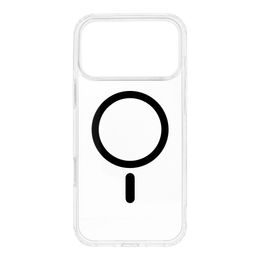 Θήκη Drop Glue Colorful Ring Mag Cover με MagSafe, iPhone 17 Pro Max, μαύρη