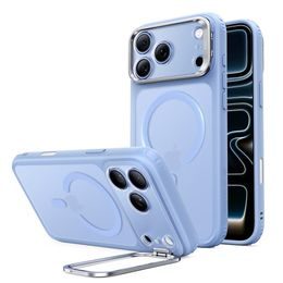 iPhone 17 Pro / 18 Pro ümbris – ESR Classic Hybrid HaloLock Kickstand – helesinine