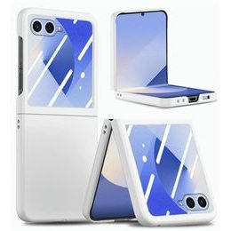 Θήκη Skin Feeling, Samsung Galaxy Z Flip 7, λευκή