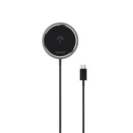Dudao MagSafe 15W-os vezeték nélküli töltő, fekete