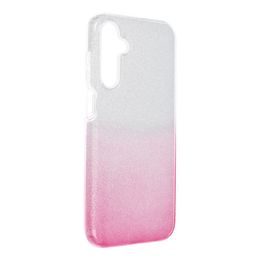 Husă Shining, Samsung Galaxy A15 5G, roz argintie